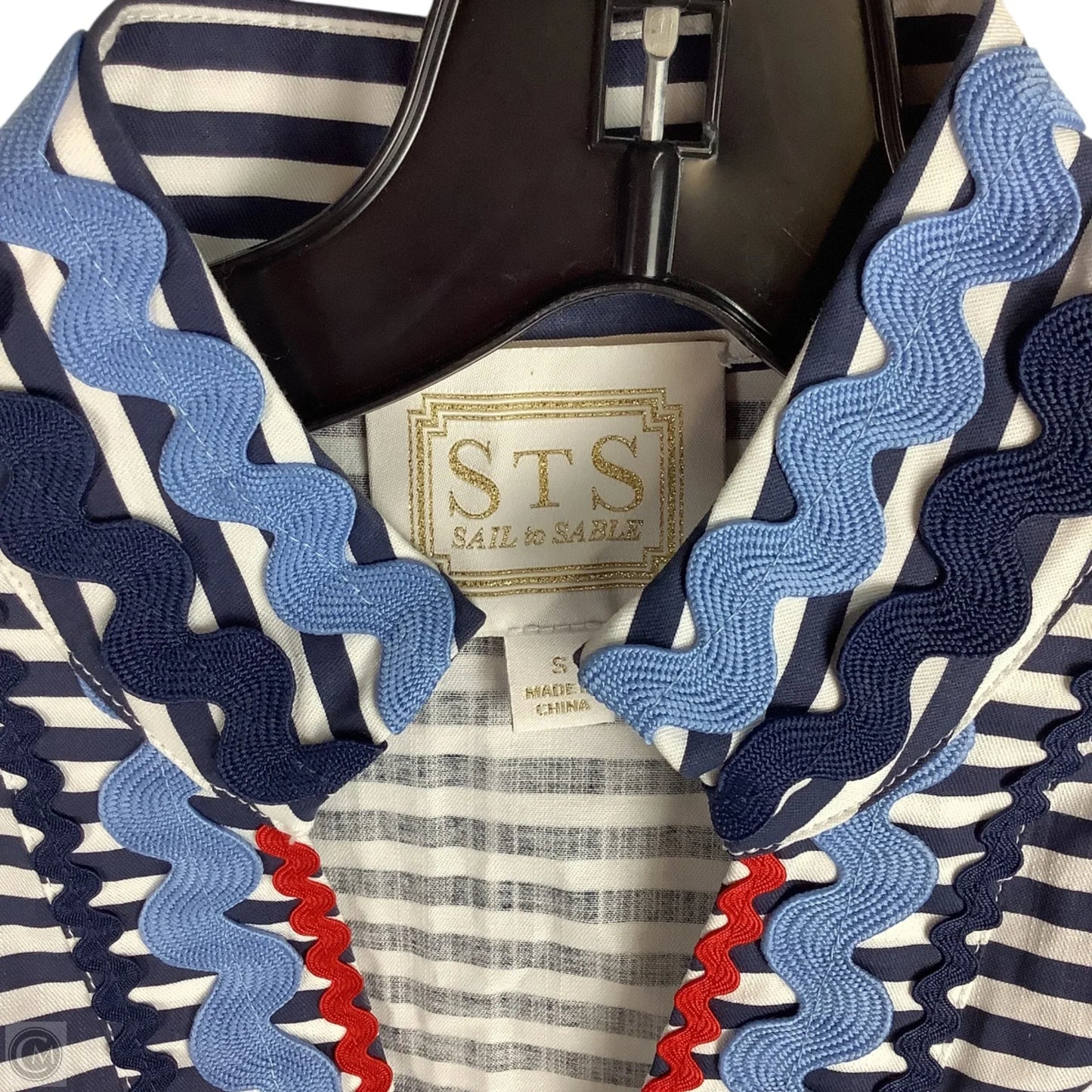 Dress Work By Sail To Sable In Striped Pattern, Size: S