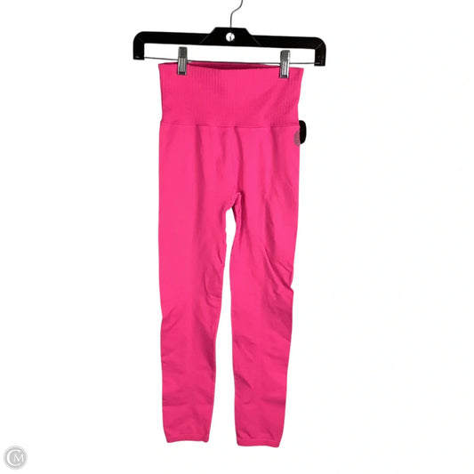 Athletic Leggings By Free People In Pink, Size: Xs