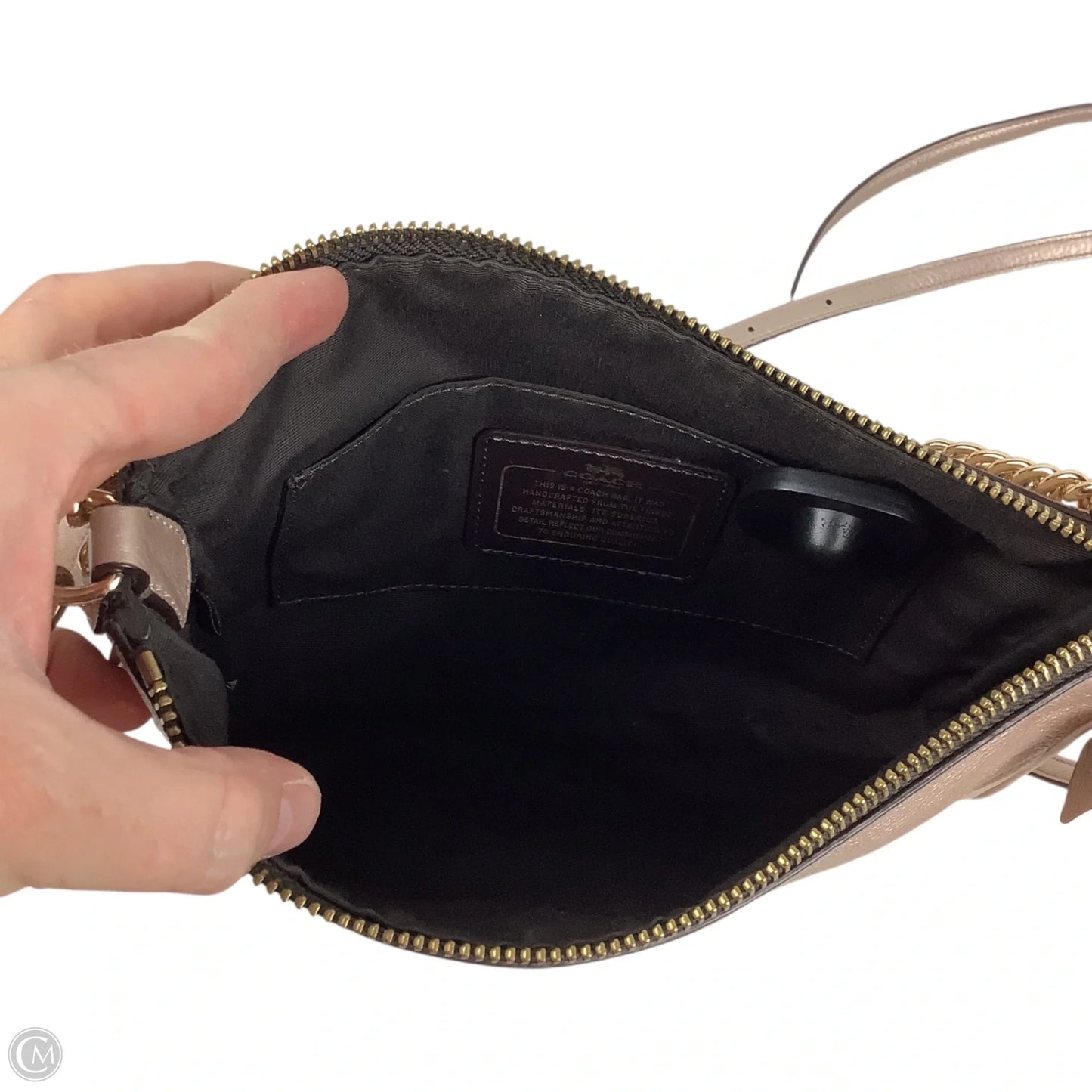 Crossbody Designer By Coach, Size: Small