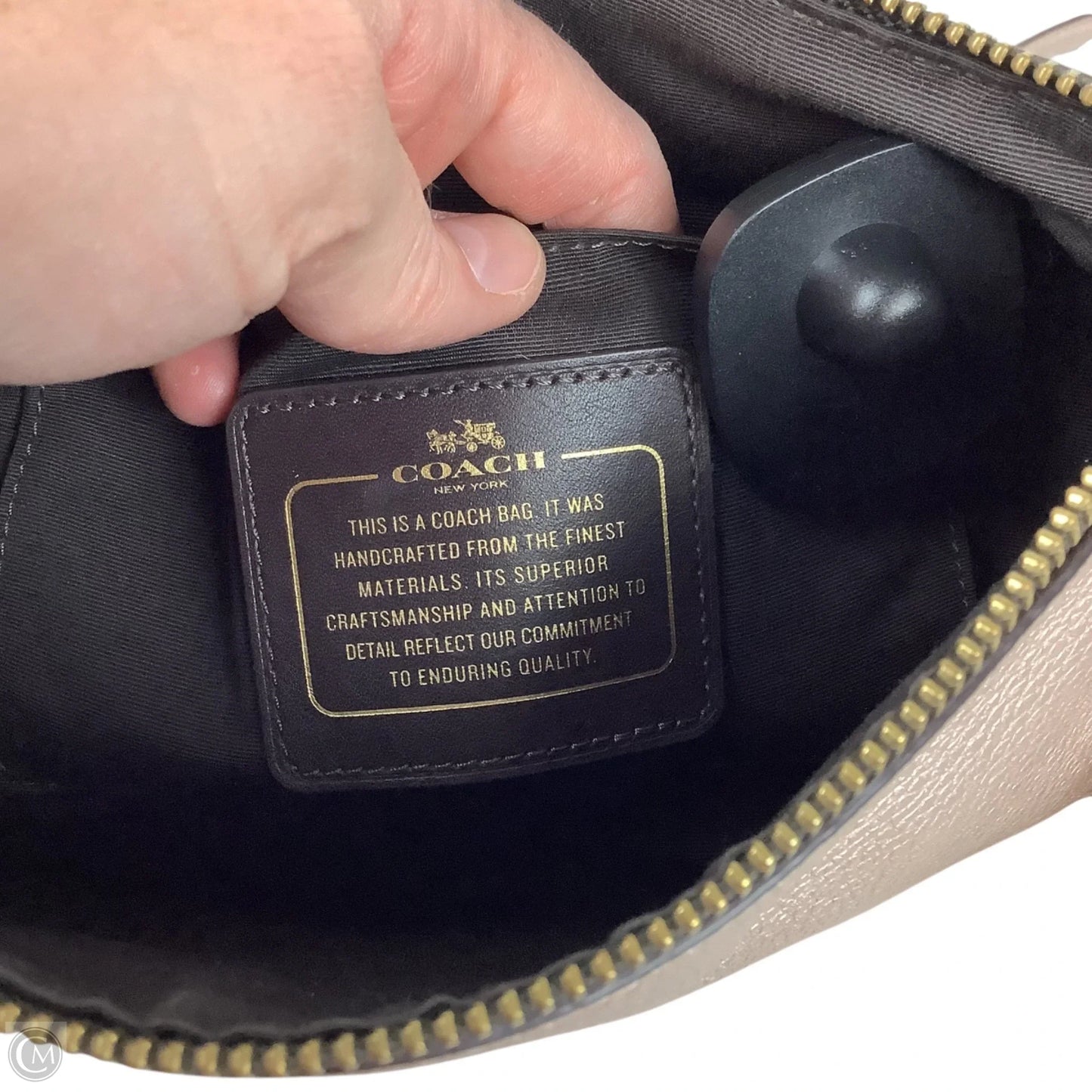 Crossbody Designer By Coach, Size: Small