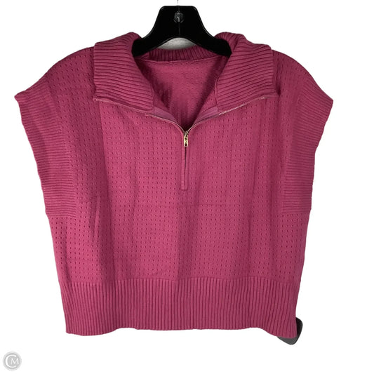 Top Short Sleeve By Clothes Mentor In Pink, Size: S