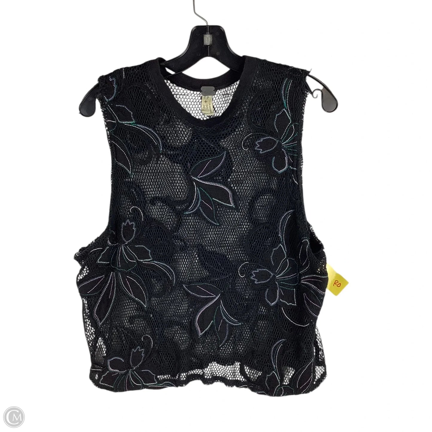 Top Sleeveless By Free People In Black, Size: Xs