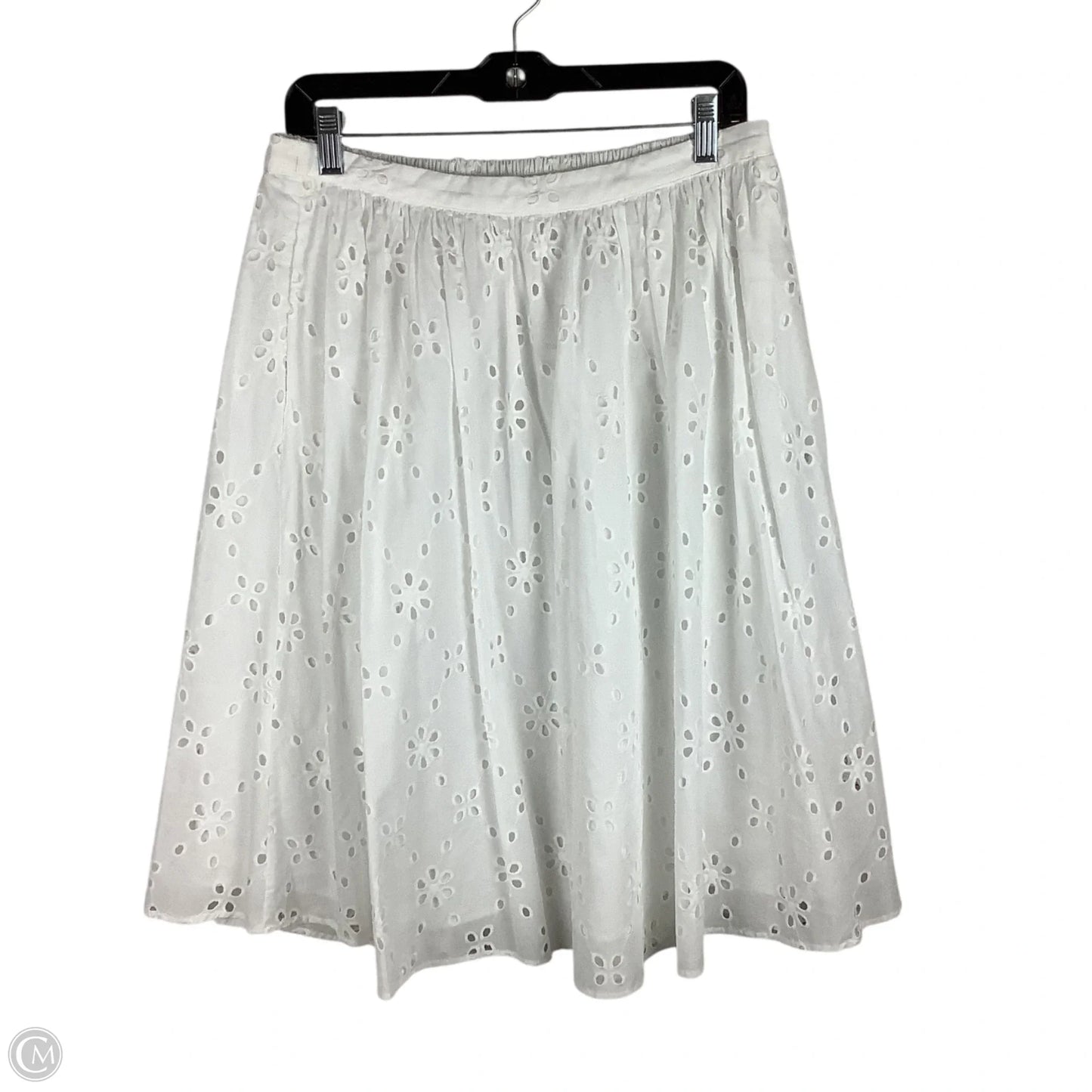 Skirt Midi By J. Crew In White, Size: M