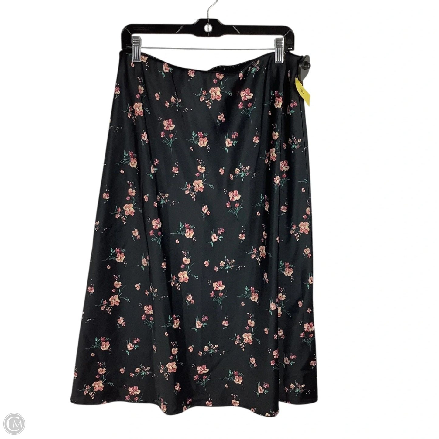 Skirt Midi By Forever 21 In Floral Print, Size: 1x