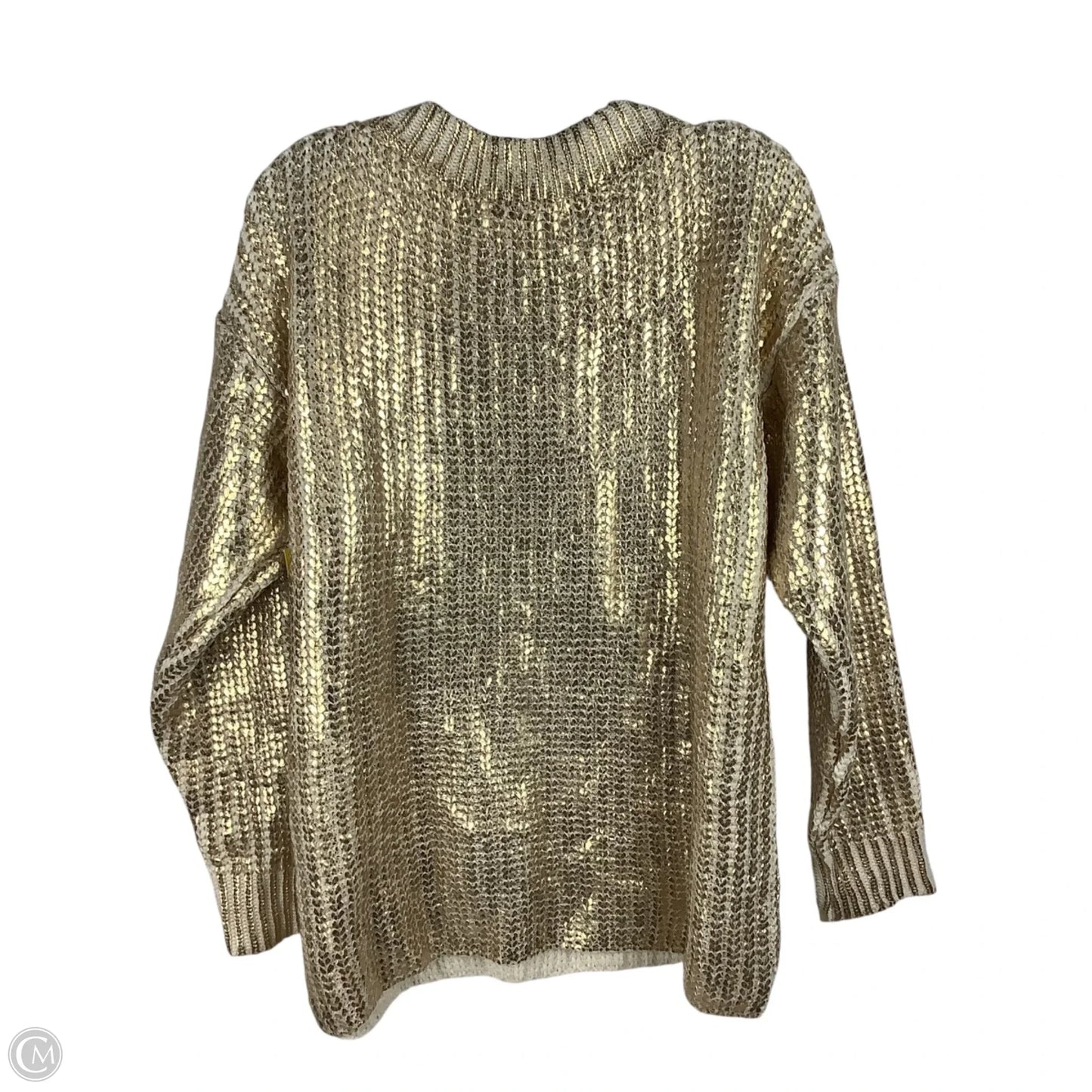 Sweater By Vine & Love In Gold, Size: L