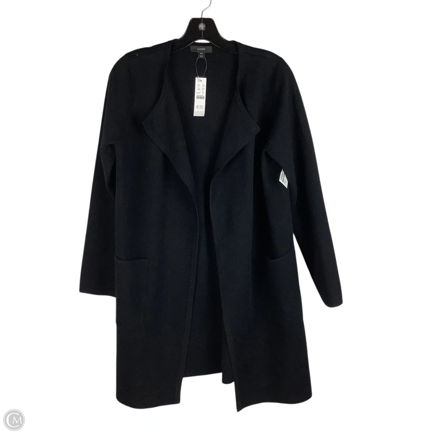 Sweater Cardigan By J. Crew In Black, Size: Xs