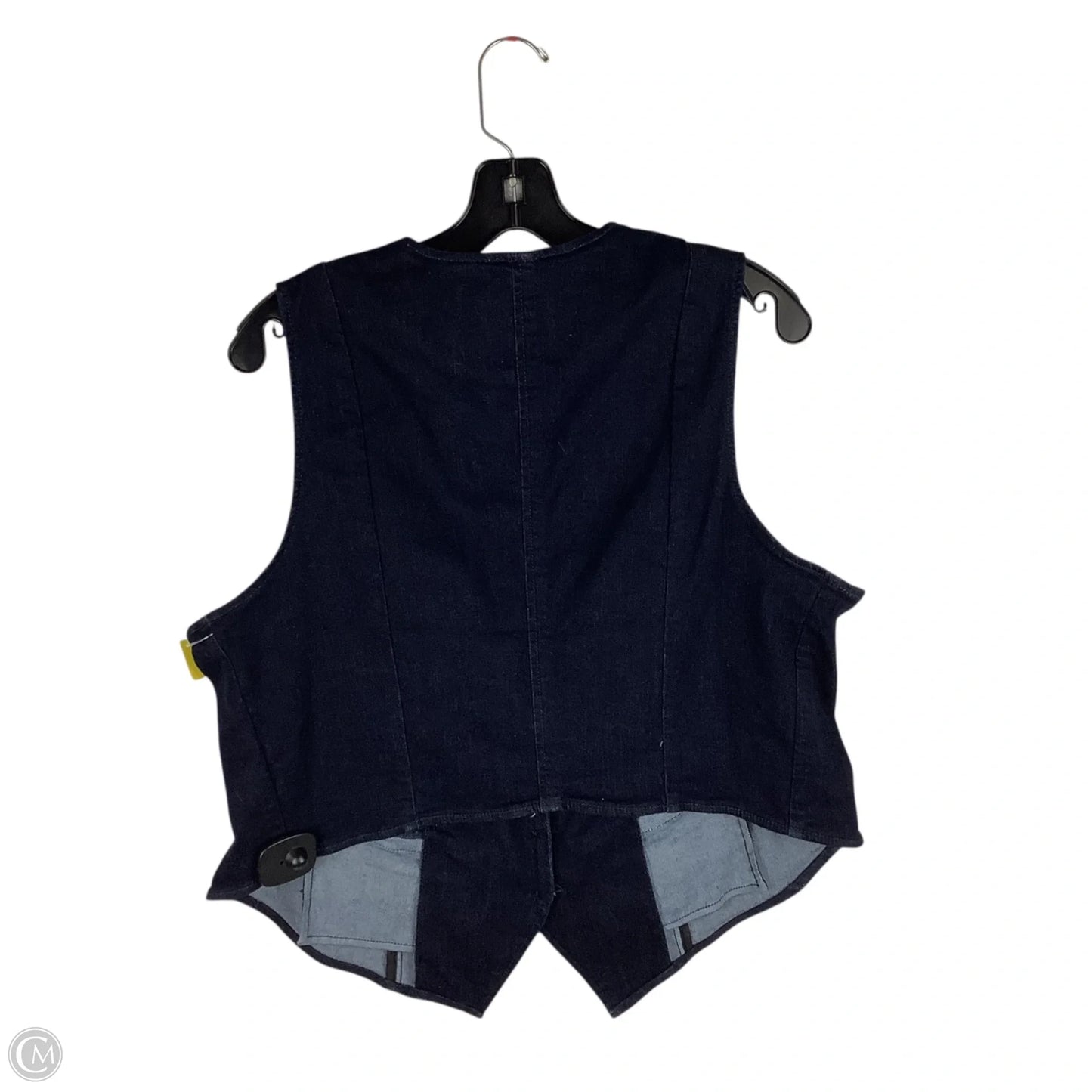 Vest Other By Torrid In Blue Denim, Size: L (brand size 0)