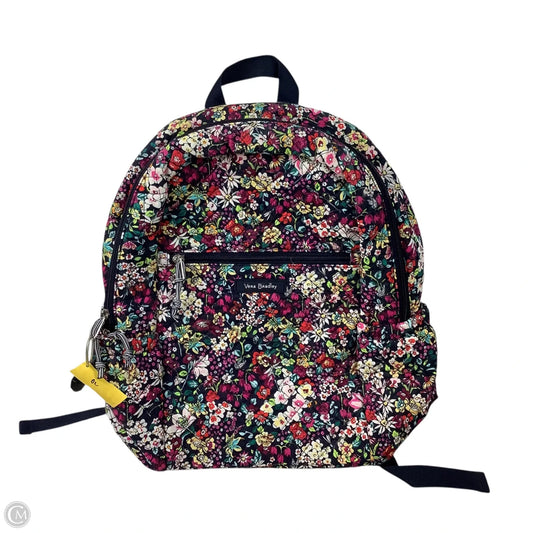 Backpack By Vera Bradley, Size: Large