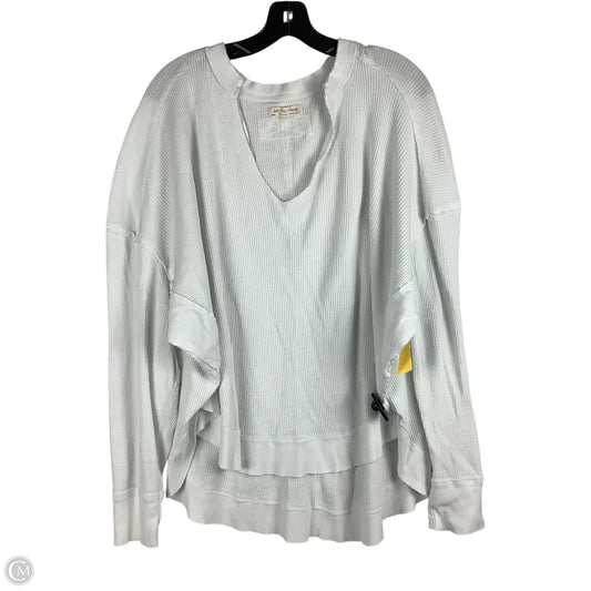 Top Long Sleeve By We The Free In White, Size: L