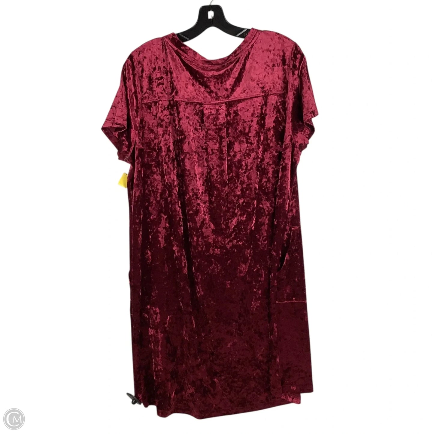 Dress Casual Short By Bobeau In Red, Size: Xl