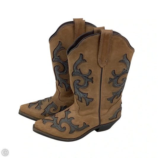 Boots Western By Cmc In Brown, Size: 7.5