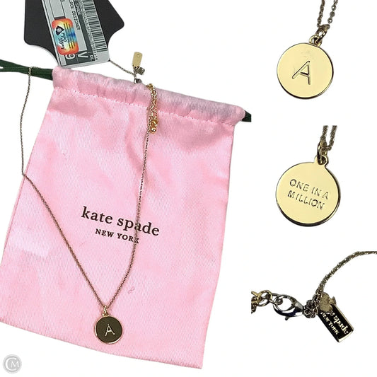 Necklace Designer By Kate Spade