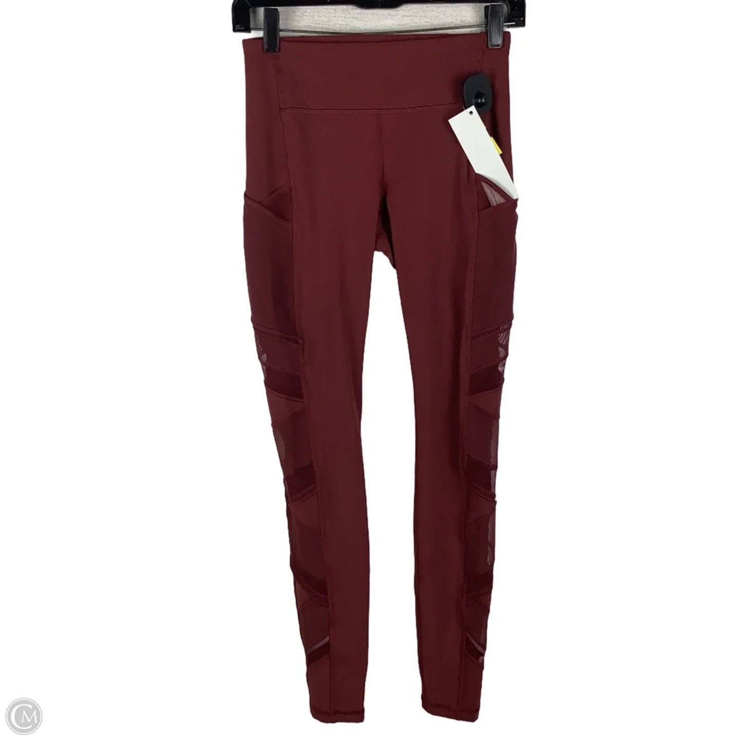 Athletic Leggings By Lululemon In Red, Size: 4