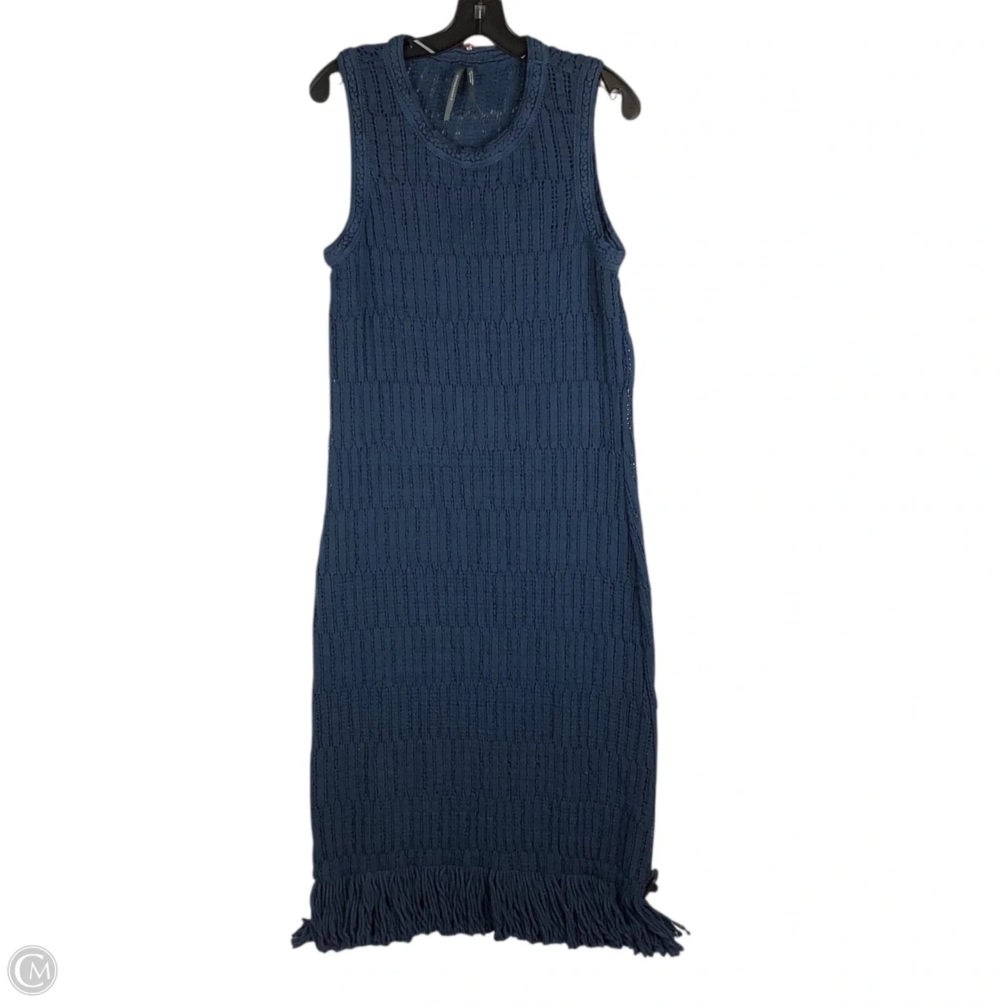 Dress Casual Maxi By Anthropologie In Navy, Size: L