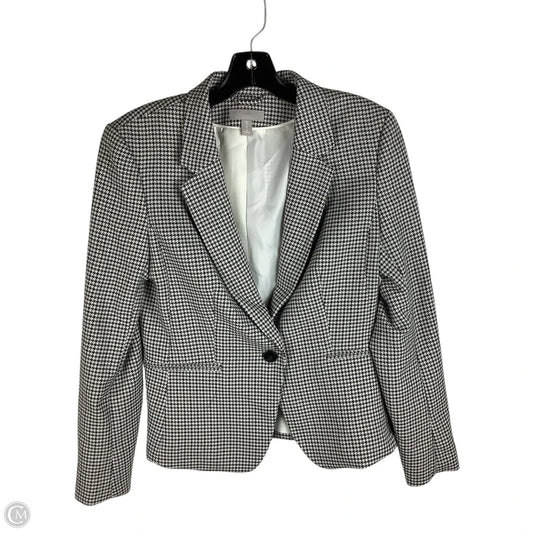 Blazer By H&m In Plaid Pattern, Size: Est. 8