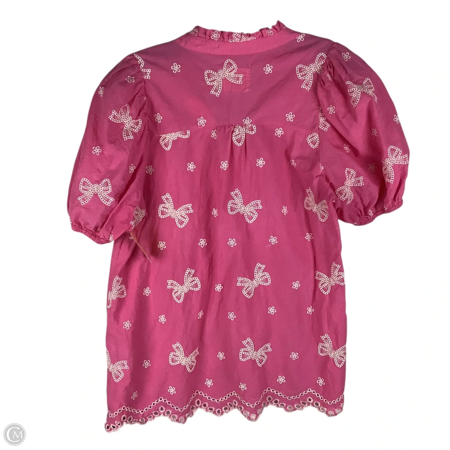 Top Short Sleeve By Umgee In Pink, Size: M