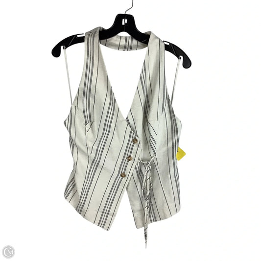 Top Sleeveless By Free People In Striped Pattern, Size: M