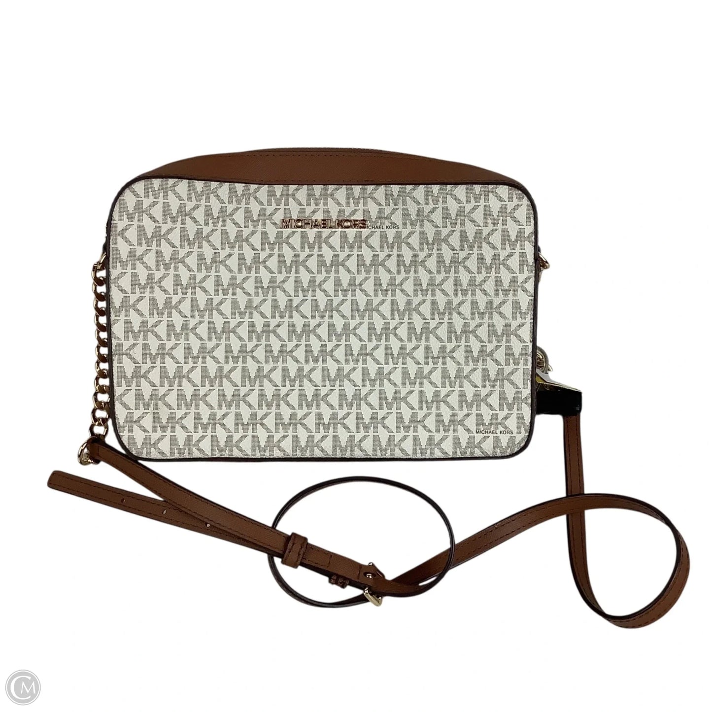 Crossbody Designer By Michael Kors, Size: Medium