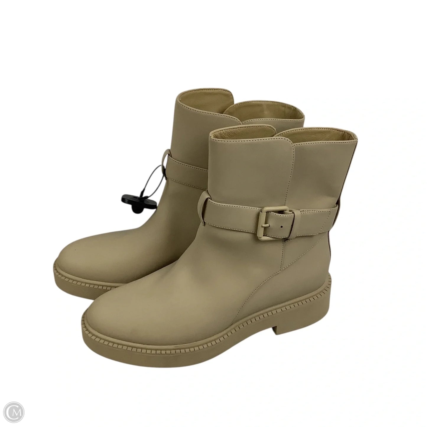 Boots Ankle Flats By Vince In Brown, Size: 8