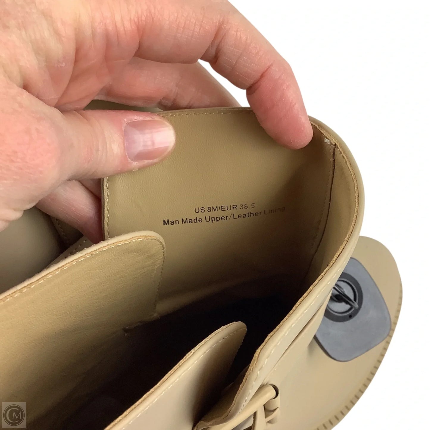 Boots Ankle Flats By Vince In Brown, Size: 8