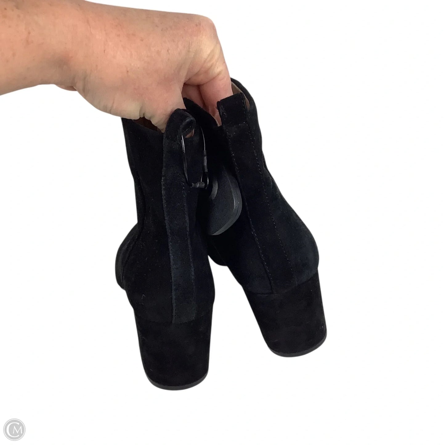 Boots Ankle Heels By Gianni Bini In Black, Size: 8.5