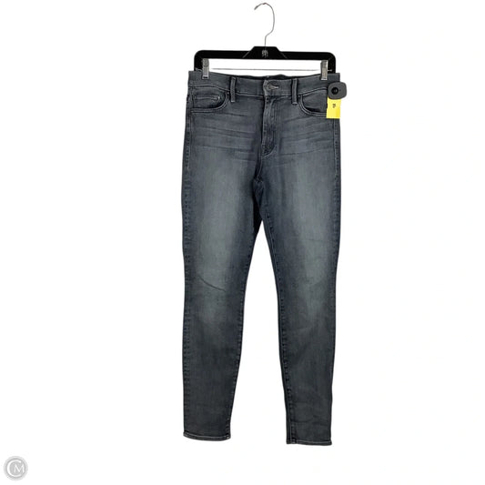 Jeans Straight By Mother In Grey Denim, Size: 6