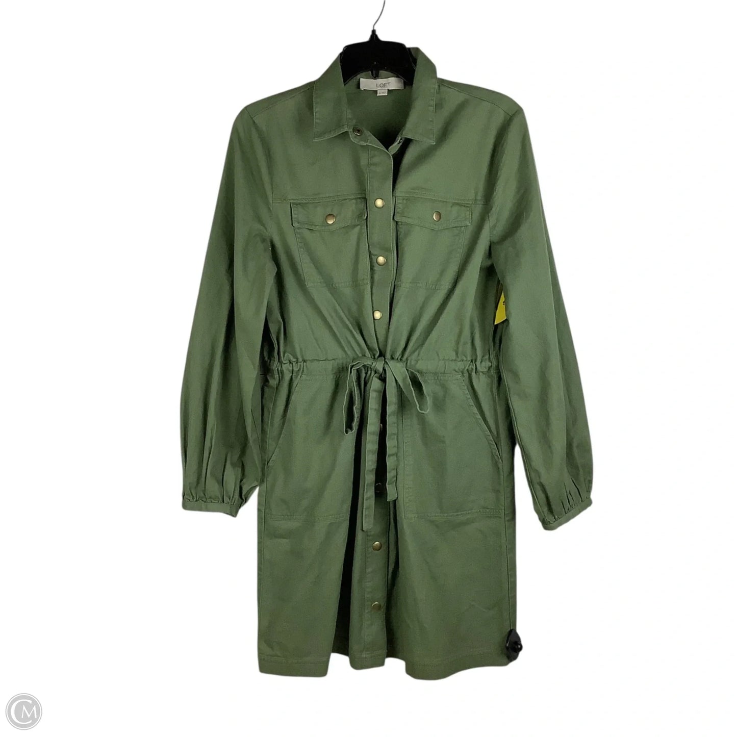 Dress Casual Short By Loft In Green, Size: M