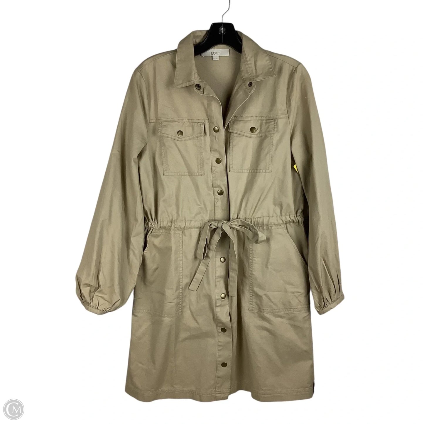 Dress Casual Short By Loft In Tan, Size: M