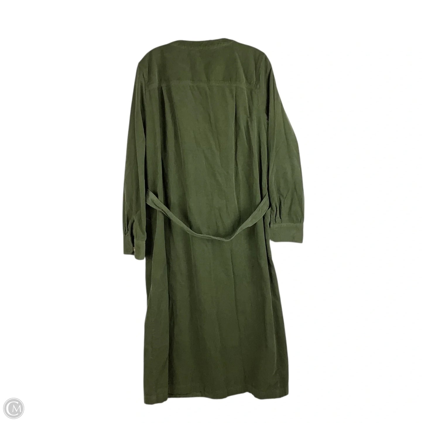 Dress Casual Midi By Loft In Green, Size: 14