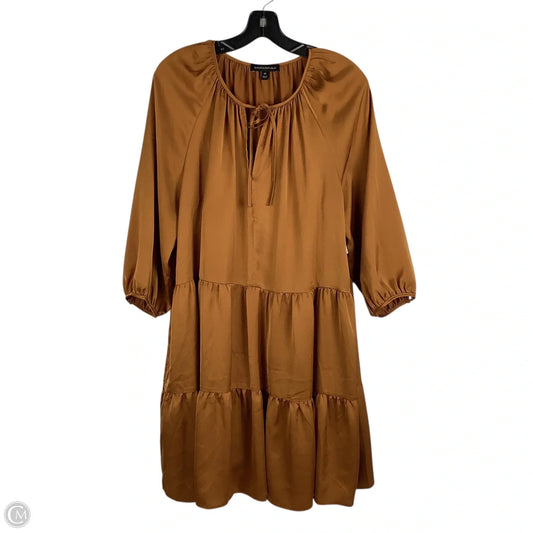 Dress Party Short By Banana Republic In Brown, Size: M