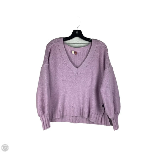 Sweater By Pilcro In Purple, Size: S