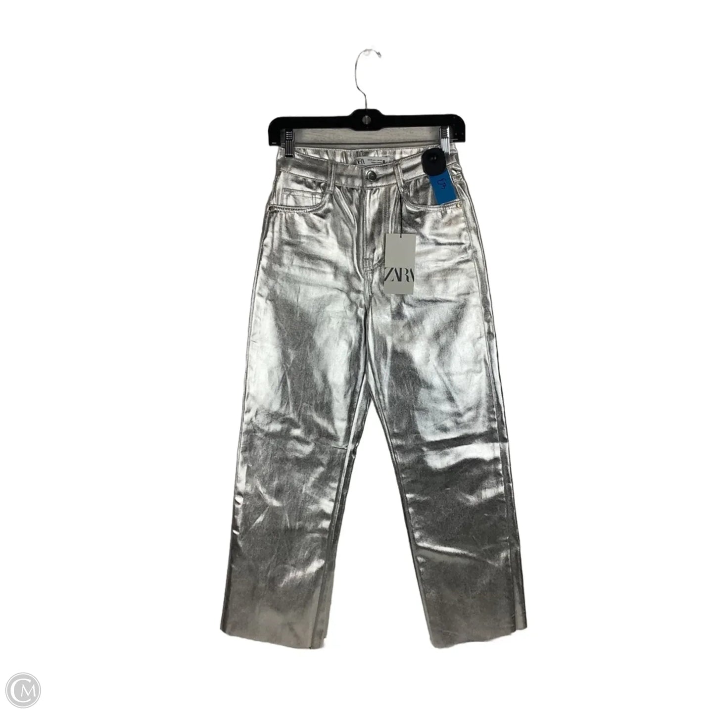 Pants Other By Zara In Silver, Size: 2