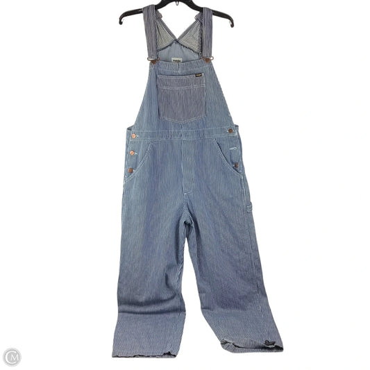 Overalls By Wrangler In Striped Pattern, Size: L
