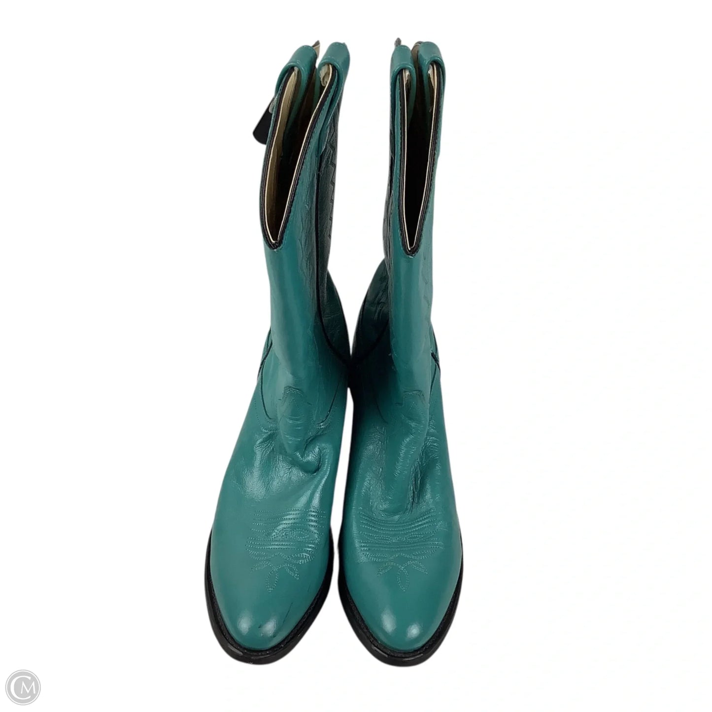 Boots Western By Cmc In Blue, Size: 10.5