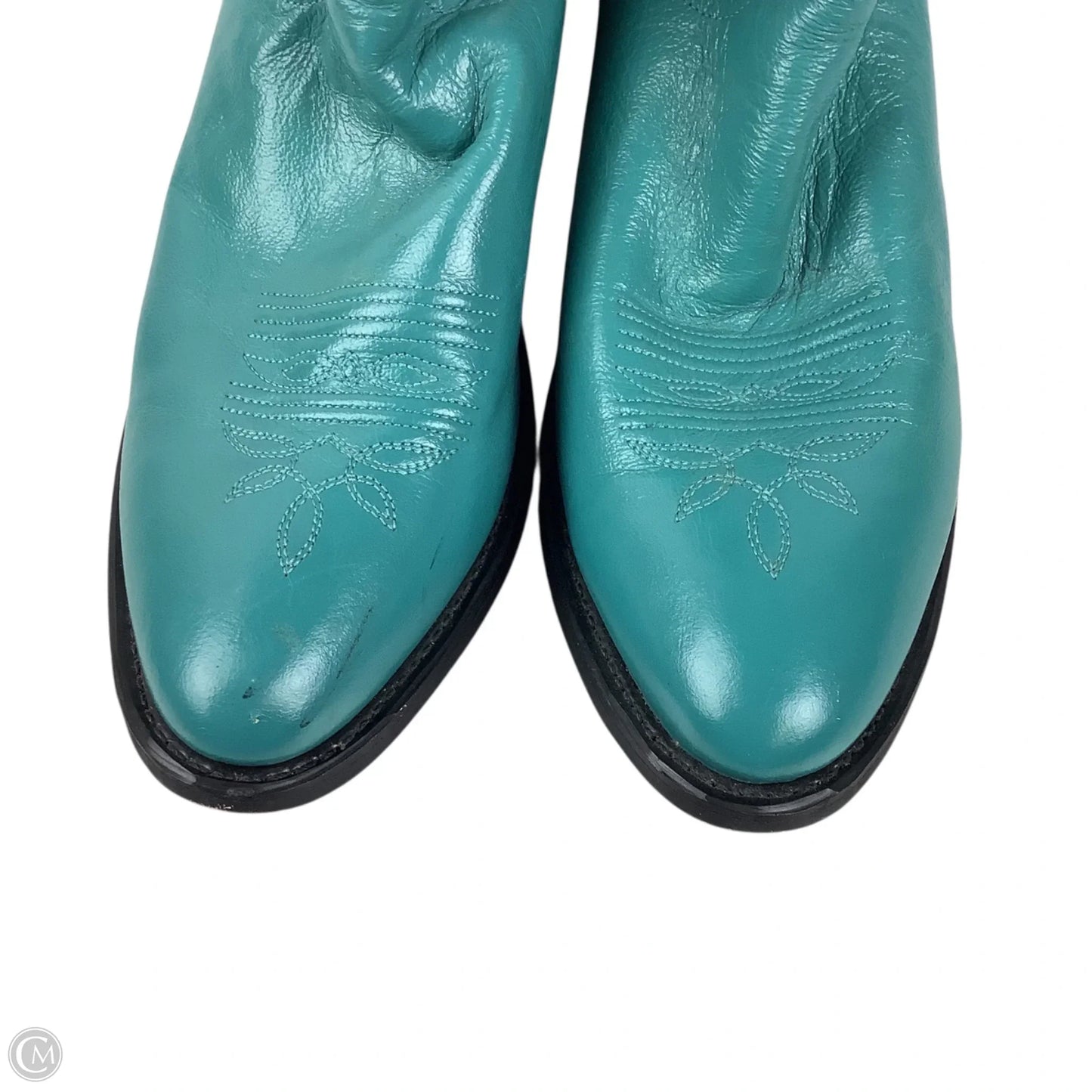 Boots Western By Cmc In Blue, Size: 10.5