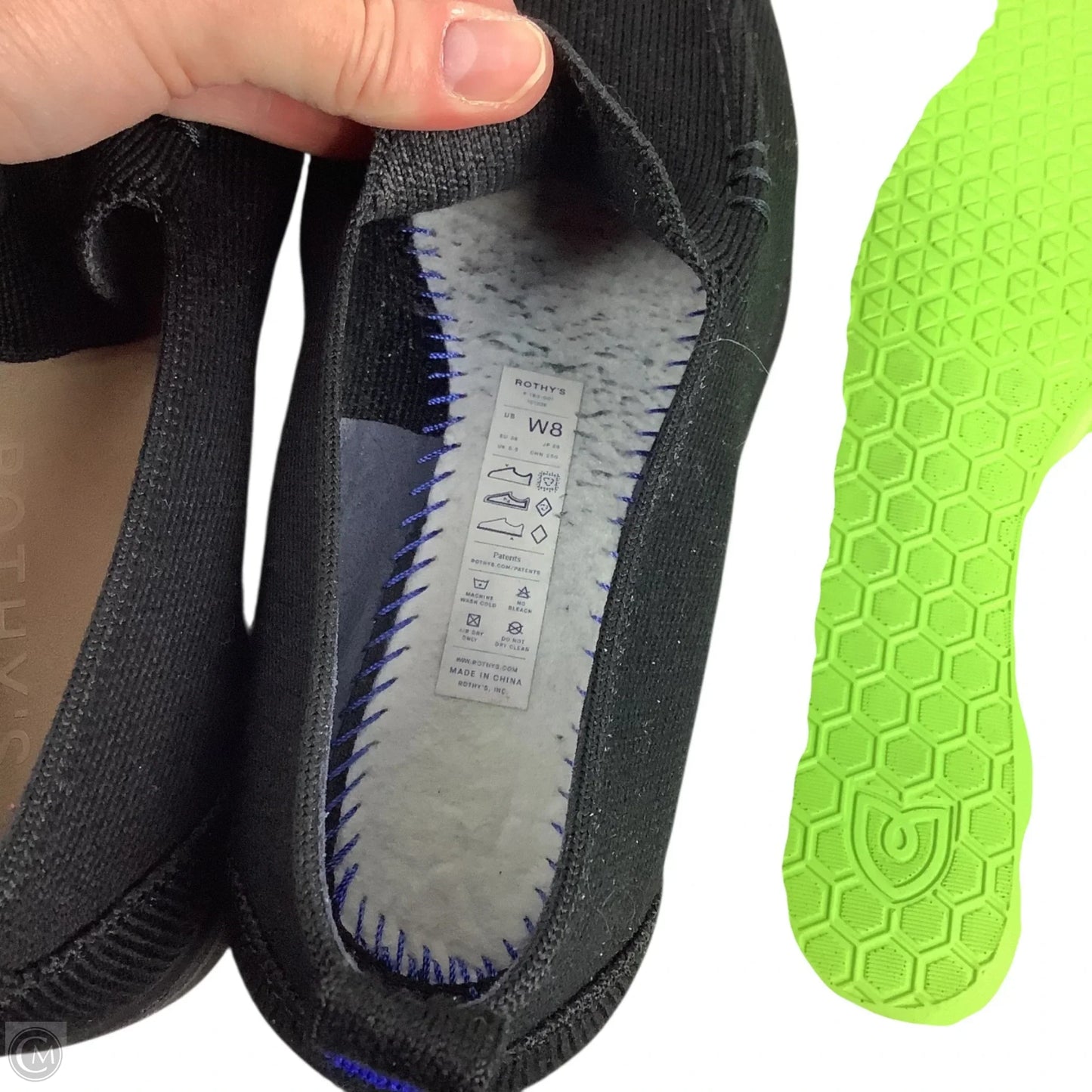 Shoes Heels Block By Rothys In Black, Size: 8