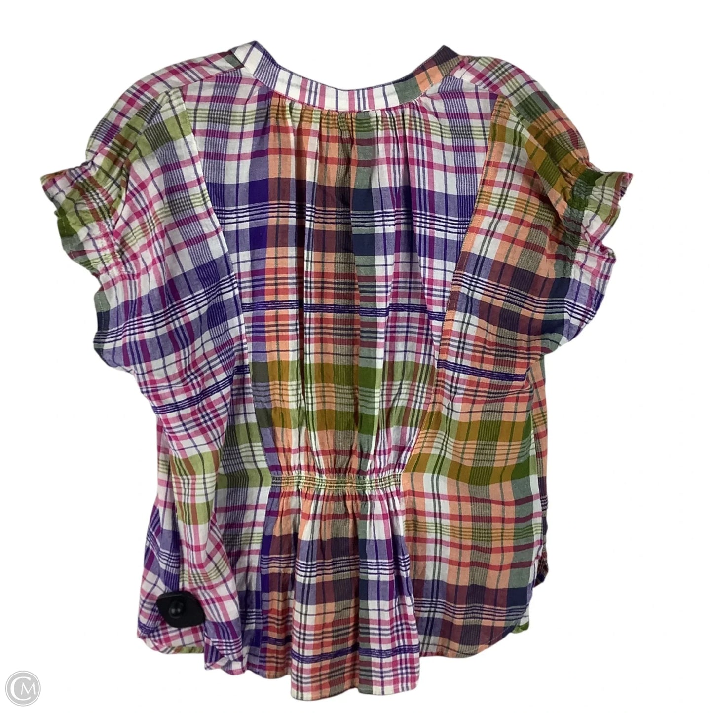 Top Short Sleeve By Pilcro In Purple, Size: M