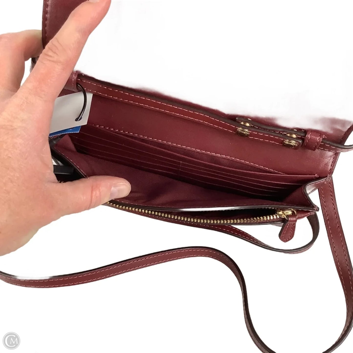 Crossbody Designer By Coach, Size: Small