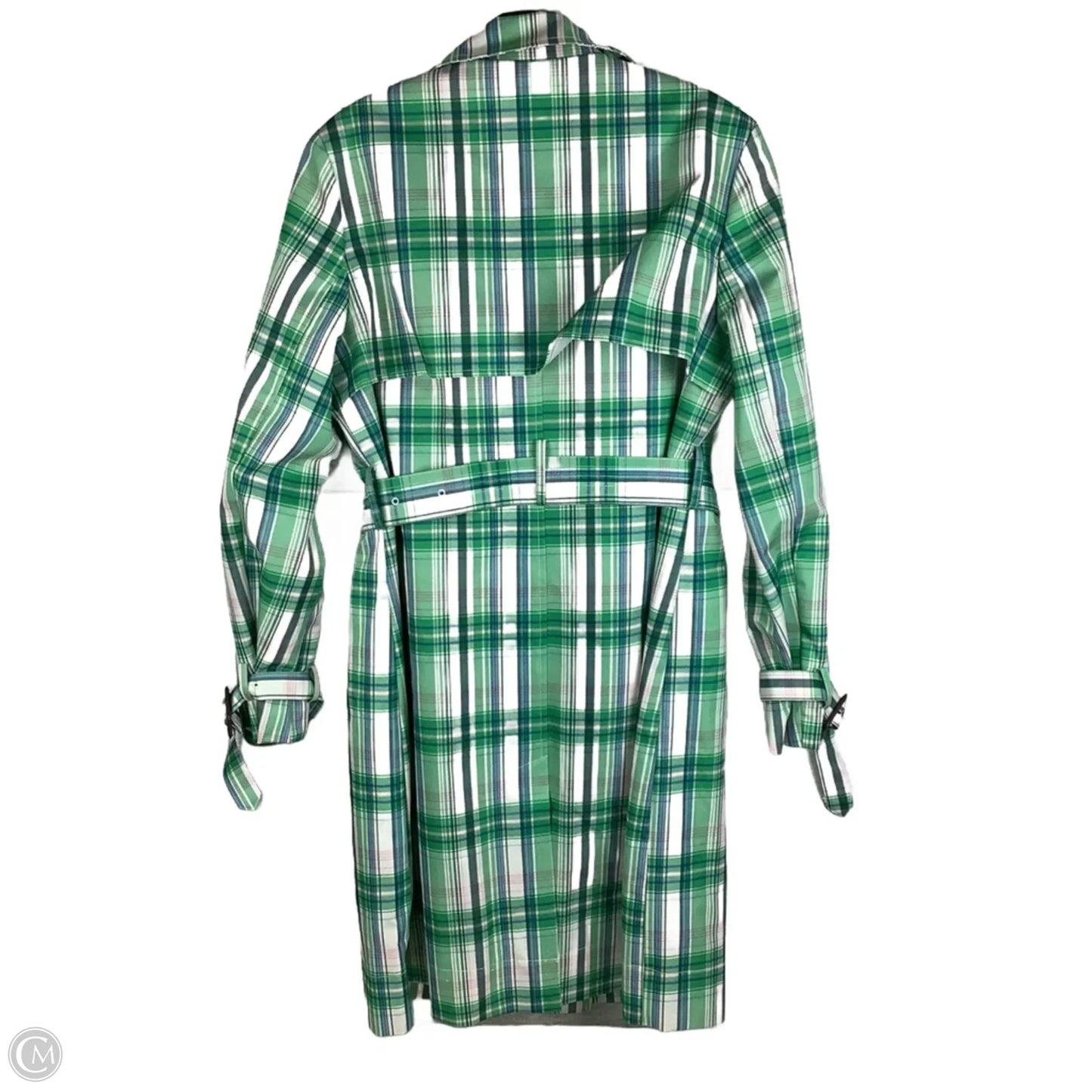 Coat Trench Coat By On 34th In Green, Size: L