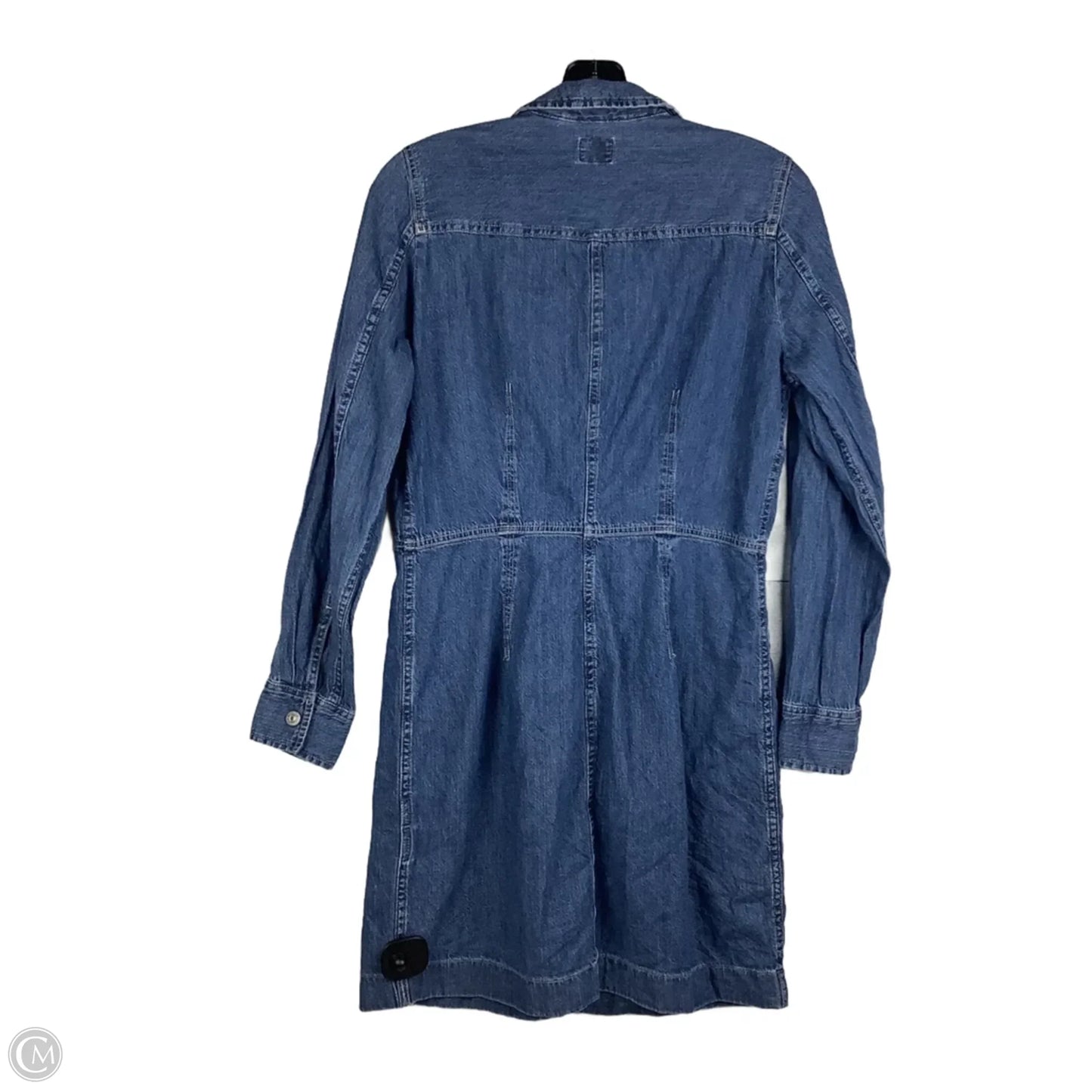 Dress Casual Short By Levis In Blue Denim, Size: M