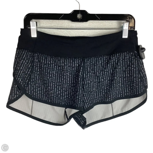 Athletic Shorts By Lululemon In Black, Size: 6