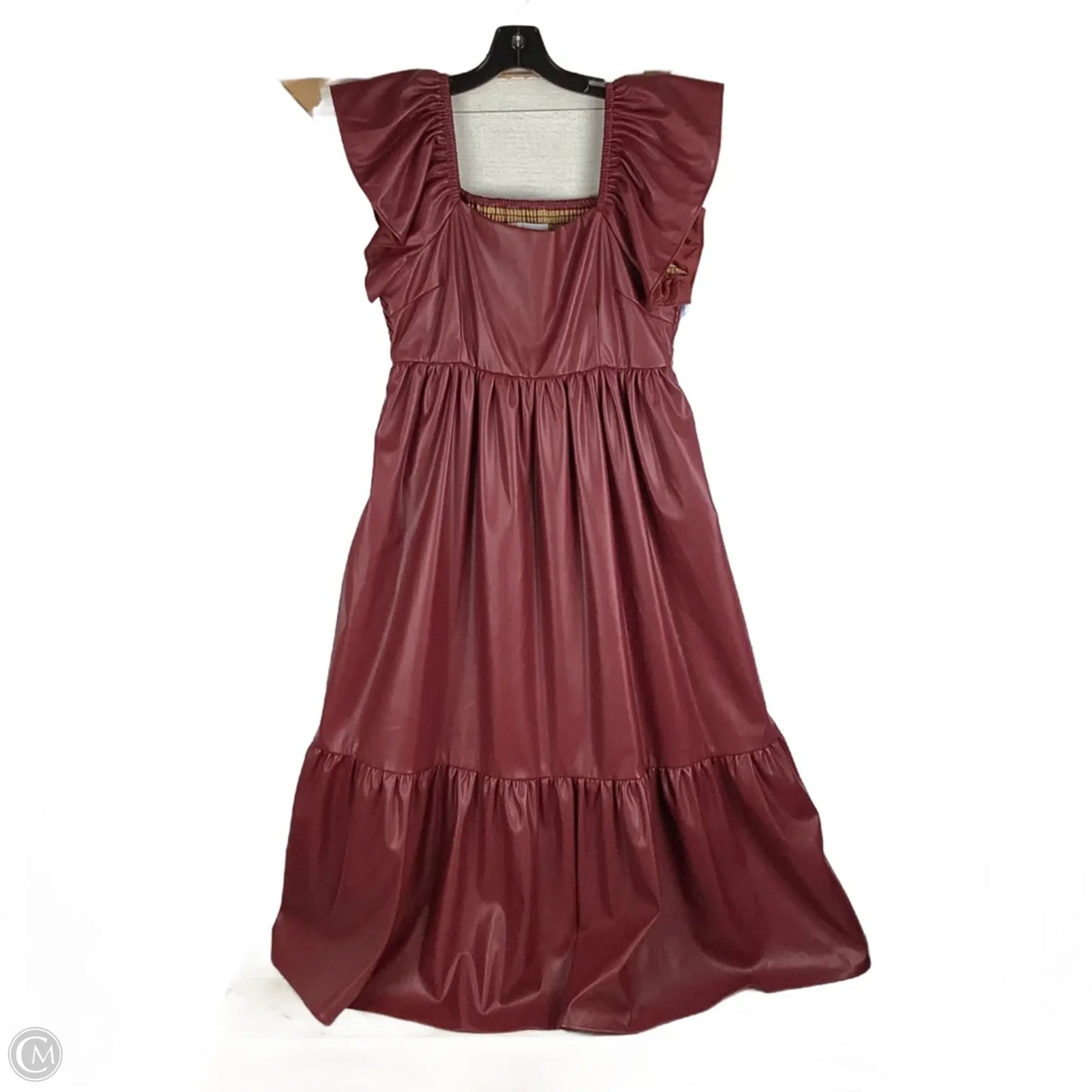 Dress Party Long By Cmc In Maroon, Size: Xl
