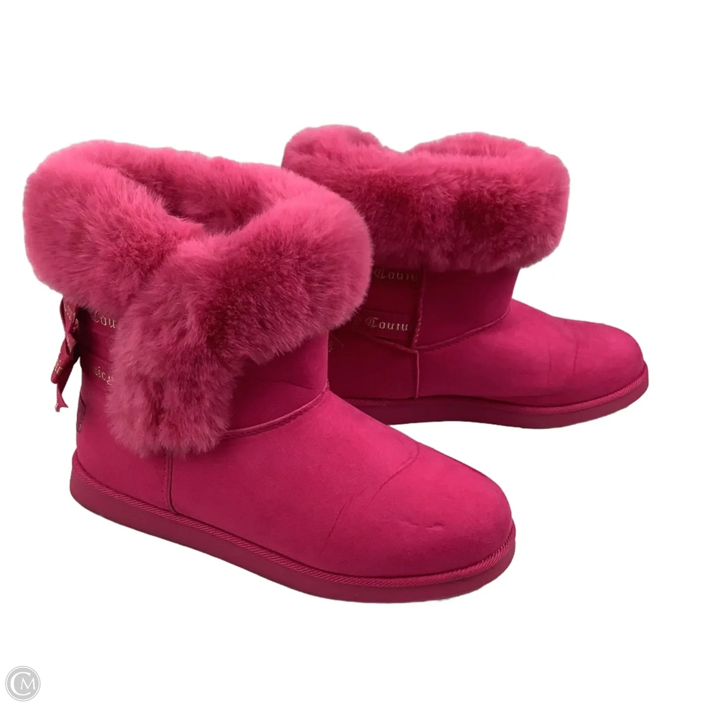 Boots Ankle Flats By Juicy Couture In Pink, Size: 9