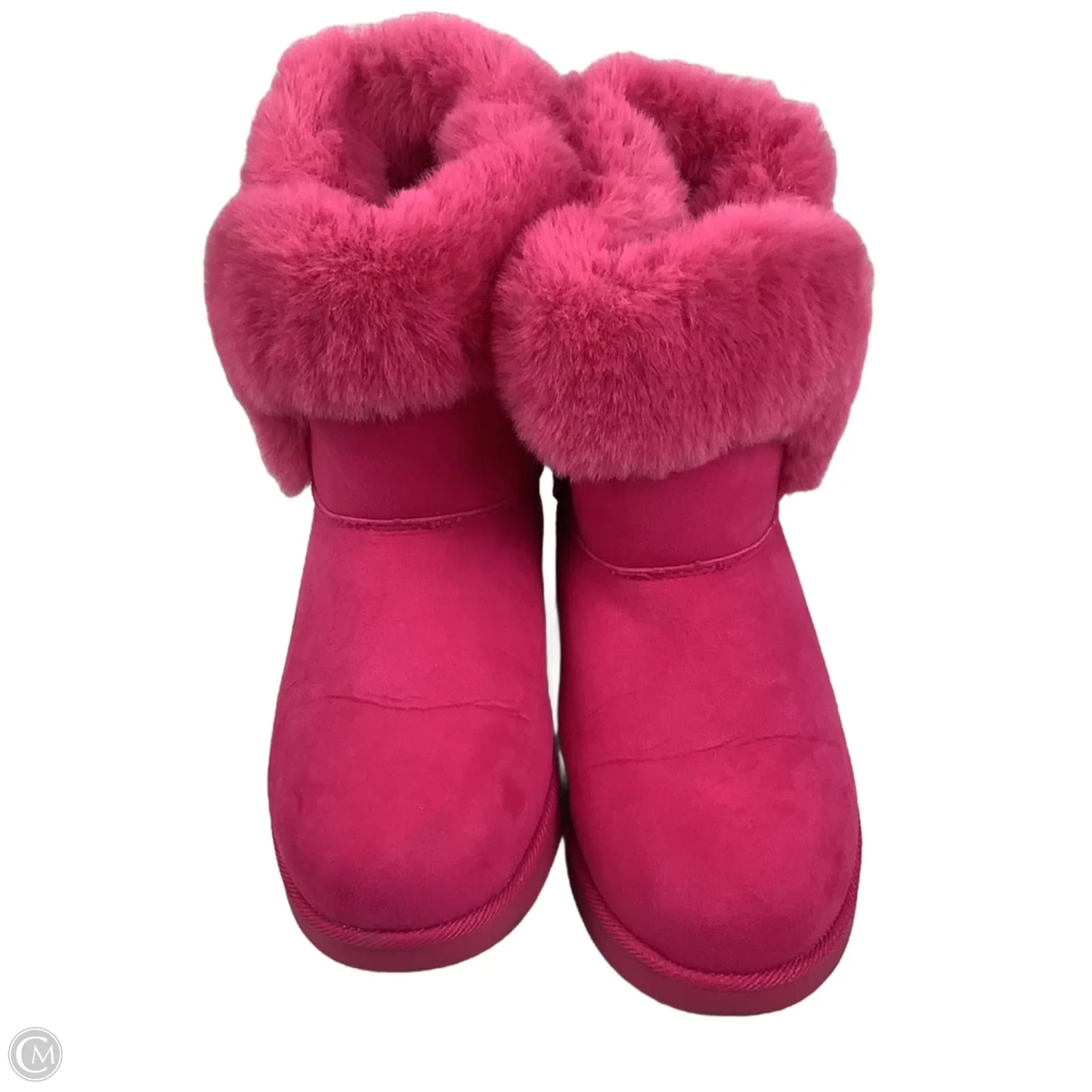 Boots Ankle Flats By Juicy Couture In Pink, Size: 9