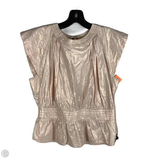 Top Sleeveless By Anthropologie In Pink, Size: Mp