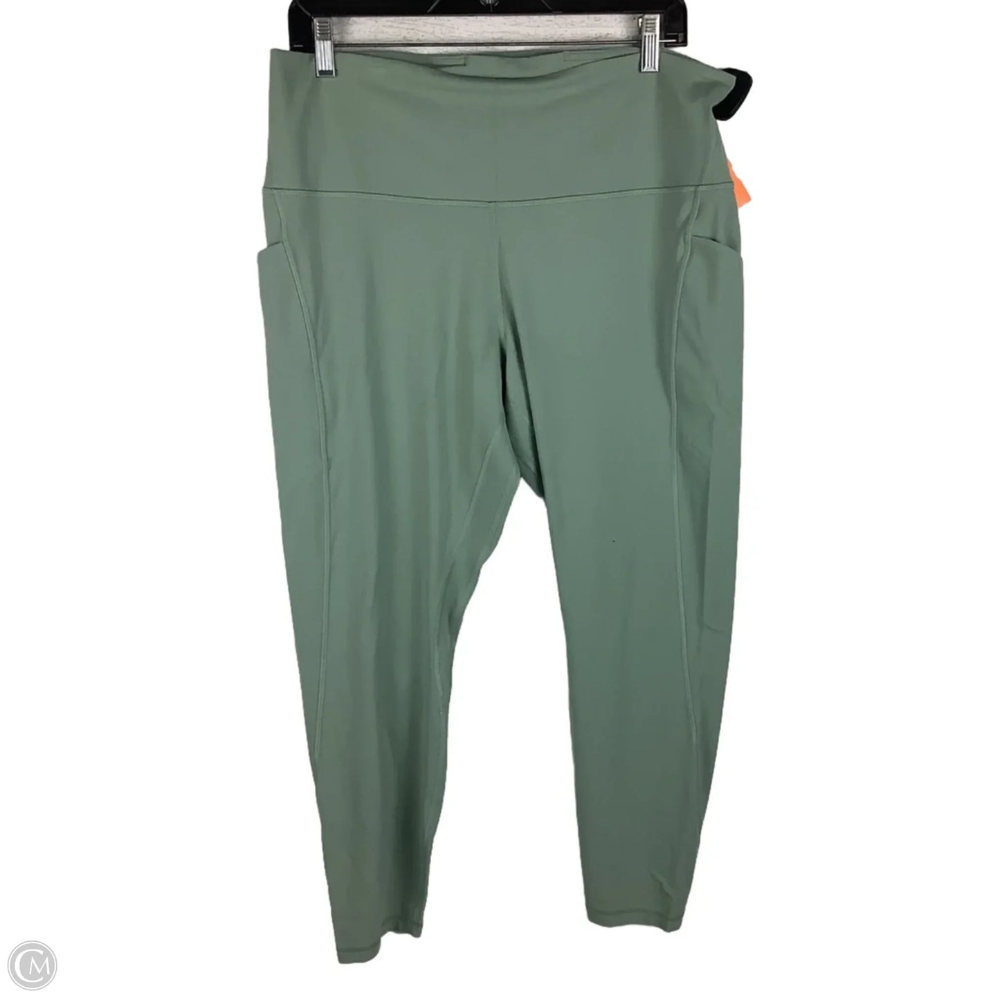 Athletic Leggings By Lululemon In Green, Size: 16