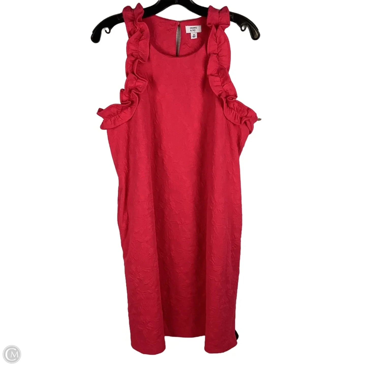 Dress Casual Midi By Crown And Ivy In Pink, Size: M