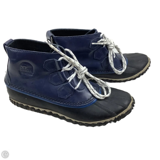 Boots Hiking By Sorel In Blue, Size: 9