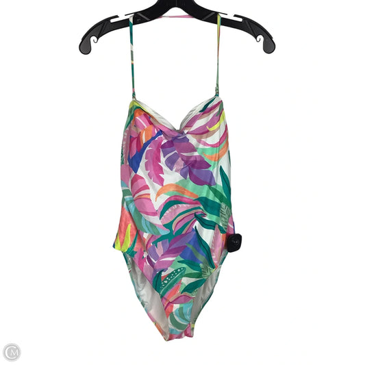 Swimsuit By Clothes Mentor In Multi-colored, Size: 12