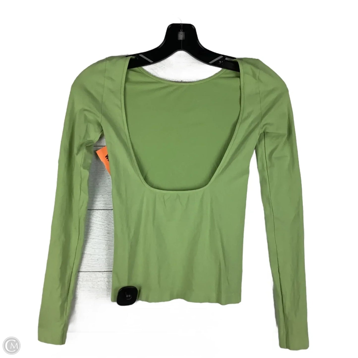Top Long Sleeve Basic By Free People In Green, Size: Xs/S